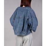 ショート丈デニムジャケット | aimoha | 詳細画像5