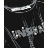 HOOK -select- パール使いプリントデザインロンTEE | HOOK | 詳細画像3