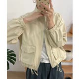 ウエストギャザージャケット | aimoha | 詳細画像9