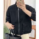 ウエストギャザージャケット | aimoha | 詳細画像10