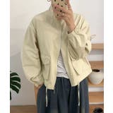 ウエストギャザージャケット | aimoha | 詳細画像5