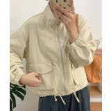 ウエストギャザージャケット | aimoha | 詳細画像6