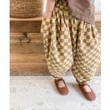 aimoha KIDS 配色チェック柄裾絞りパンツ | aimoha kids | 詳細画像6 