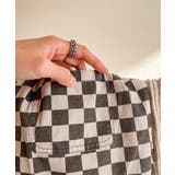 aimoha KIDS 配色チェック柄裾絞りパンツ | aimoha kids | 詳細画像8 