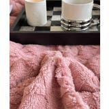 ケーブル編み風大判サイズモコモコブランケット毛布 | aimoha | 詳細画像2