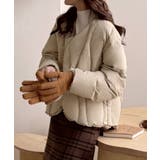 波打ちキルティングVネックダウン | aimoha  | 詳細画像8 