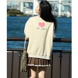 【HOOK】for girls ダメージ加工ポッププリントスウェット | HOOK | 詳細画像5