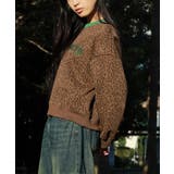 for girls フロントプリントレオパード総柄リンガースウェット | HOOK | 詳細画像20