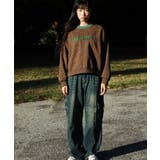 for girls フロントプリントレオパード総柄リンガースウェット | HOOK | 詳細画像21