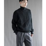 ブラック | Soft Textured Turtleneck | aimoha men