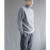 Soft Textured Turtleneck | aimoha men | 詳細画像4