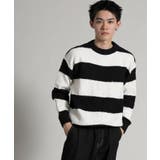 Bold Stripe Pullover | aimoha men | 詳細画像2