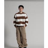 Bold Stripe Pullover | aimoha men | 詳細画像7