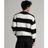 Bold Stripe Pullover | aimoha men | 詳細画像4
