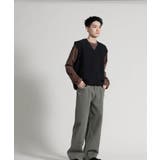 Textured V Neck | aimoha men | 詳細画像15