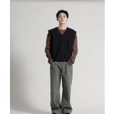 Textured V Neck | aimoha men | 詳細画像11