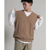 Textured V Neck | aimoha men | 詳細画像5