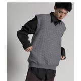 Textured V Neck | aimoha men | 詳細画像8