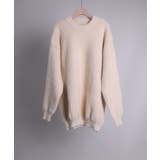 ベージュ | aimoha men Shaggy Jacquard Knit【AW】 | aimoha men