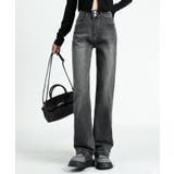 【Aimoha】ダブルボタンハイウエストジーンズ | aimoha  | 詳細画像22 