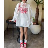 ビッグプリント裏起毛プルオーバーパーカー【AW】 | aimoha | 詳細画像12