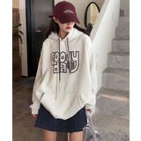 ビッグプリント裏起毛プルオーバーパーカー【AW】 | aimoha | 詳細画像15