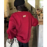 ゆるふわプリント裏起毛スウェット【AW】 | aimoha  | 詳細画像13 