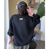 ゆるふわプリント裏起毛スウェット【AW】 | aimoha  | 詳細画像3 