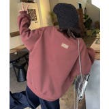 ゆるふわプリント裏起毛スウェット【AW】 | aimoha  | 詳細画像4 