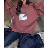 コーヒー | ゆるふわプリント裏起毛スウェット【AW】 | aimoha 