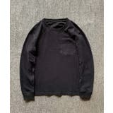 ブラック | aomoha MEN ソフトタッチロングT | aimoha men