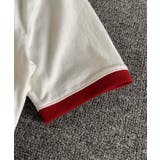 【aimoha MEN】バイカラークルーネックTシャツ | aimoha men | 詳細画像1