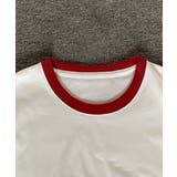 【aimoha MEN】バイカラークルーネックTシャツ | aimoha men | 詳細画像3