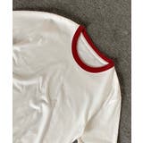 【aimoha MEN】バイカラークルーネックTシャツ | aimoha men | 詳細画像4