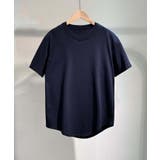 【aimoha MEN】ラウンドヘムTシャツ | aimoha men | 詳細画像2