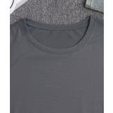 【aimoha MEN】ラウンドヘムTシャツ | aimoha men | 詳細画像4