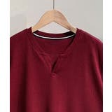 【aimoha MEN】スリットネックTシャツ | aimoha men | 詳細画像7 
