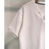 【aimoha MEN】スリットネックTシャツ | aimoha men | 詳細画像6 