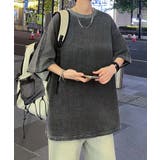 ブラック | 【aimoha neo】Denim Vibe Tee | aimoha men