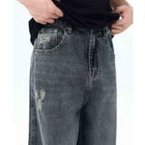 【aimoha neo】Grunge Style Wide Jeans | aimoha men | 詳細画像10 