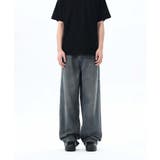 【aimoha neo】Grunge Style Wide Jeans | aimoha men | 詳細画像4 