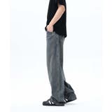 【aimoha neo】Grunge Style Wide Jeans | aimoha men | 詳細画像5 