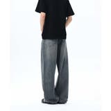 【aimoha neo】Grunge Style Wide Jeans | aimoha men | 詳細画像6 