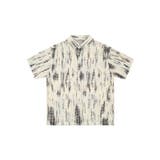 ホワイト | 【aimoha neo】Artistic Blur Shirt | aimoha men