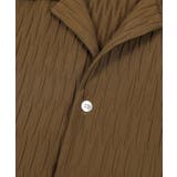 【aimoha neo】ワンポイント刺繍オープンカラーシャツ | aimoha men | 詳細画像8 