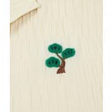 【aimoha neo】ワンポイント刺繍オープンカラーシャツ | aimoha men | 詳細画像14 