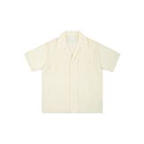 ライトベージュ | 【aimoha neo】Pinstripe Pocket Shirt | aimoha men