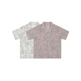 【aimoha neo】Pastel Grayish Camo Shirt | aimoha men | 詳細画像1 