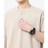 aimoha men シンプルヘンリーネックシャツ | aimoha men | 詳細画像1 