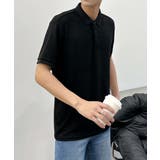 ブラック | aimoha men ソフトタッチデイリーポロシャツ | aimoha men